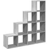  Pregrada/regal za knjige 4razina sonoma 131,5x29x131,5cm drveni | shoptok.hr