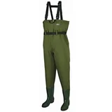 DAM Hydroforce Nylon Taslan Chest Wader Bootfoot Green 46-2XL