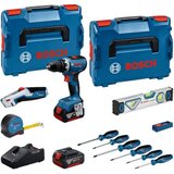 Bosch akumulatorski set GSR 18V-65 + 2x GBA 18V 5,0Ah + 19-delni set ručnog alata, 0615A5007K ( 0615A5007K ) Cene