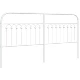  Metalno zamjensko uzglavlje bijelo 180 cm | shoptok.hr