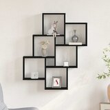  Polica na zidu Crni hrast 78 x 15 x 93 cm Konstruirano drvo | Eponuda.ba
