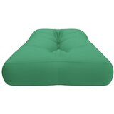  Jastuk za palete zeleni 120 x 40 x 12 cm od tkanine | shoptok.hr
