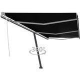 vidaXL Prostostoječa ročno zložljiva tenda 600x300 cm antracitna Cene