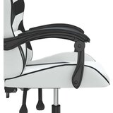  Igraća stolica bijelo-crna od umjetne kože | shoptok.hr