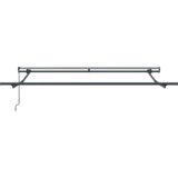 Ručna Retraktilna tenda Črna 350 x 250 cm Poliester in jeklo | Shoptok.si