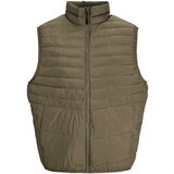 Jack & Jones Muški prsluk 12256987, Maslinasta cene