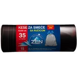 Zen Kese za smeće sa ručicom, 35 l, 15 komada Cene
