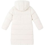 Guess Puhovke HOODED LS LONG PUFFER Bela | Shoptok.si