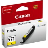 Canon Poškodovana embalaža: kartuša CLI-571Y (rumena), original Cene