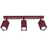 Sollux Lighting Stropna svetilka RAYO 3L bordo, (5000499917) | Shoptok.si