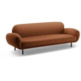 Micadoni Sedežna garnitura iz tkanine bouclé v barvi terakote 208 cm Poppy – | Shoptok.si