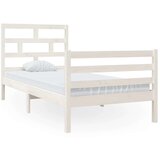  Za krevet od masivne borovine bijeli 90 x 200 cm | shoptok.hr
