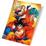 3D poster Super Champa i Goku, 40 x 60 cm