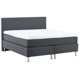 Venture Home kontinentalni bračni krevet Toledo 200 × 66 × 180 cm, tamnosiva | shoptok.hr