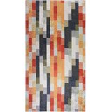 Vitaus Narančasti/sivi periv tepih 120x180 cm Blocks of Fun – Cijene