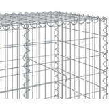  Gabionska košara s poklopcem 200x100x100 cm pocinčano željezo | shoptok.hr