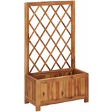 Furnova Visoka greda z mrežo trden akacijev les, (21920043) | Shoptok.si