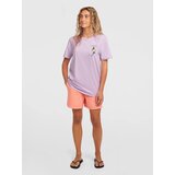 O'neill Majica pastelno rumena / sivka / losos / črna | Shoptok.si