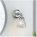 QN-KEYNES1-BATH-LED Kupatilska zidna lampa KEYNES 1xG9/3W/230V IP44 sjajni hrom