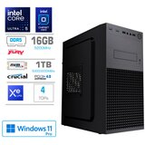 MEGA namizni računalnik S4 Ultra 5-245K/16GB/1TB SSD/Windows 11 Pro/Intel Xe/črna Cene