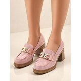 Resti Women's Moccasins on a Block Heel Qeroy | ePonuda.com
