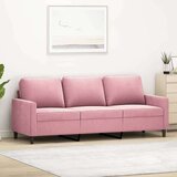  Kavč trosed roza 180 cm žamet Cene
