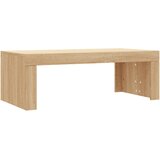Maison Chic Klubska mizica - kavna mizica - Nizka mizica sonoma hrast 102x50x36 cm inženirski les, (21752397) Cene
