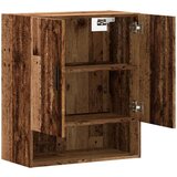 vidaXL Stenska omarica Old Wood 60x31x70 cm Inženirski les | Shoptok.si