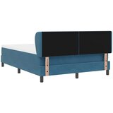  Krevet s opruga kutije Tamno plava 160 x 200 cm Baršun | shoptok.hr