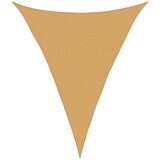  Jedro za zaštitu od sunca 160 g/m² Trokutasto pijesak 5x6x6 m HDPE | Shoptok.si