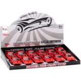  Metalni sportski autić za igru 1:32 Friction Drive – crveni | Shoptok.si