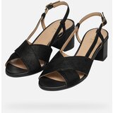 Geox Black women's sandals Aurely 50 - Women's | shoptok.hr