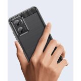 Techsuit Carbon Silicone maska za Xiaomi Redmi 10 5G - crna | shoptok.hr