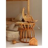 Lampa Little Lights - DINOSAUR - drvo | shoptok.hr