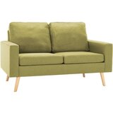 Maison Chic kavč - Sofa - Kanape dvosed zeleno blago, (21726663) | Shoptok.si
