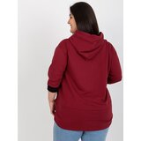 RELEVANCE Tunic-RV-TU-8241.54P-burgundy | Shoptok.si