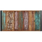 Stolić za kavu 140 x 70 x 40 cm od masivnog obnovljenog drva - Crna 140 x 70 x 40 cm 1 masivno obnovljeno drvo | shoptok.hr