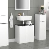 MID.YOU omarica za pod umivalnik donali, bela, črna | Shoptok.si