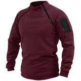 Dewberry 90777 Mens Fleece with Arm Pocket-BORDO | Shoptok.si