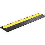 vidaXL Pohodna zaščita za kable 2 kanala guma 101,5 cm Cene
