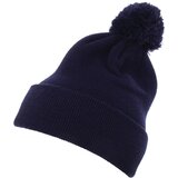 Flexfit Pom Pom Knit hat with cuff navy blue Cijene