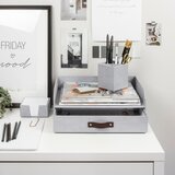 Bigso Box of Sweden Kartonski organizator dokumentov s predalom Walter – | Shoptok.si
