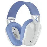 logitech gaming slušalke logitech g435 lightspeed, bele