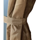  Sjenica sa zastorom 300 x 300 cm smeđe-siva aluminijska | shoptok.hr