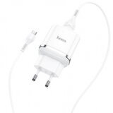 hoco. pametni hišni polnilec N3 18W z 3.0 QC USB vtičem in s polnilnim kablom MicroUSB bel Cene