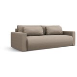Cosmopolitan Design Svjetlo smeđa sklopiva/s prostorom za odlaganje sofa 238 cm Belfast – | shoptok.hr