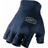 100% Sling Bike Short Finger Gloves Navy L