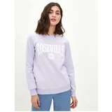 LC Waikiki Crew Neck Printed Long Sleeve Women's Sweatshirt