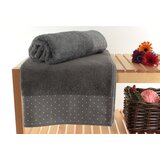  Pitircik - Grey GreyWhite Bath Towel Set (2 Pieces) | Eponuda.ba