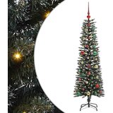 vidaXL Umjetno božićno drvce s stalakom Zelena 43 x 43 x 150 cm | shoptok.hr